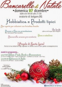 Bolgare, bancarelle di Natale @ oratorio San Giovanni Bosco, Bolgare