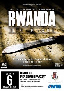 Spettacolo "Rwanda, Dio è qui" @ Oratorio Pier Giorgio Frassati a Torre Pallavicina | Campagna | Campania | Italia