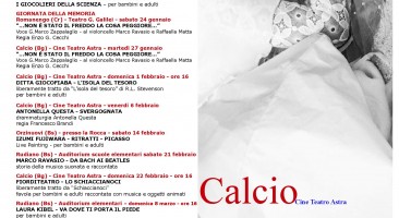 Inaugurazioni nuova stagione di  “teatri di pianura 6” a Calcio