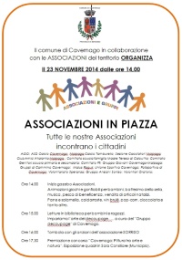 Cavernago, "Associazioni in piazza" @ via Papa Giovanni, Cavernago