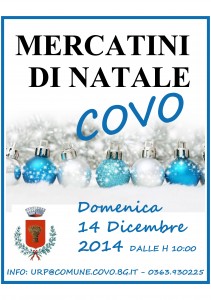 Covo, mercatini di Natale @ Covo