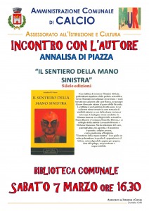 Incontro con l'autore Annalisa Di Piazza @ Biblioteca di Calcio