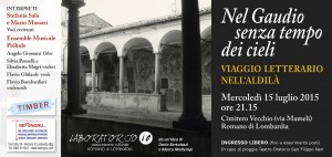 Romano, viaggio letterario nell'aldilà @ Cimitero Vecchio, via Mameli 