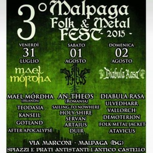 Malpaga, Folk and Metal Fest 2015   @ Malpaga, via Marconi 