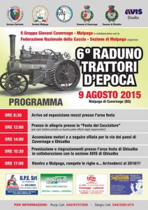 Cavernago, raduno trattori d'epoca