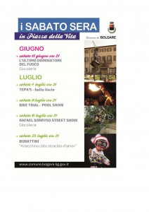 Bolgare, sabato sera in piazza  @ Piazza della vita 