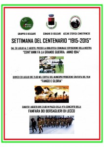 Bolgare, mostra "Cent'anni fa la grande guerra: anno 1914" @ Biblioteca comunale 