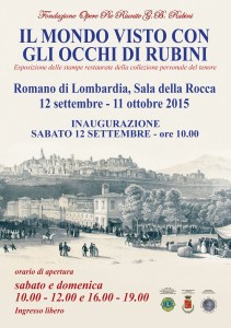 Il mondo visto con gli occhi di Rubini @ Sala della Rocca | Romano | Lombardia | Italia