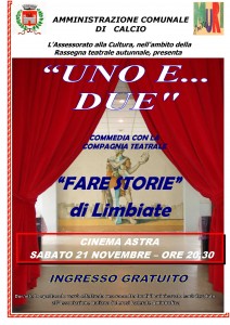 Spettacoli teatrali @ Cinema Astra, Calcio