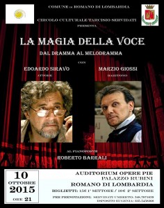 La magia della voce @ Palazzo Rubini | Romano di Lombardia | Lombardia | Italia