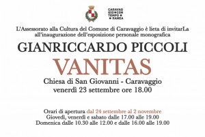 Caravaggio, mostra "Vanitas" di Gianriccardo Piccoli @ Caravaggio, Chiesa di San Giovanni | Valle-d'Orezza | Corse | Francia