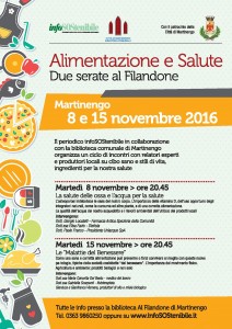 Martinengo, Alimentazione e Salute, due serate al Filandone @ Filandone | Martinengo | Lombardia | Italia