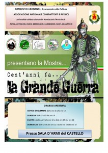 Urgnano, mostra "Cent'anni fa...la Grande Guerra" @ Castello Albani