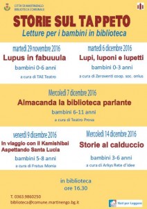 Martinengo, letture per bambini in biblioteca @ Biblioteca Comunale | Martinengo | Lombardia | Italia