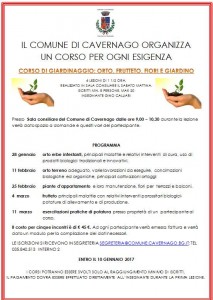 Cavernago, corso di giardinaggio @ Sala Consiliare
