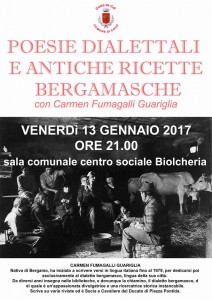 Covo, serata di poesie dialettali @ Centro Sociale Biolcheria