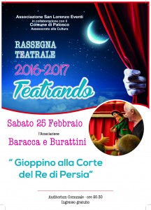 Palosco, Teatrando 2016-2017 @ Auditorium Comunale