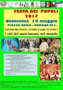 Romano, Festa dei popoli 2017 @ Piazza Roma