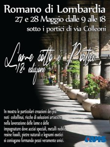 Romano, mostra "Lame sotto i portici" (XVIII edizione) @ Portici | Romano di Lombardia | Lombardia | Italia
