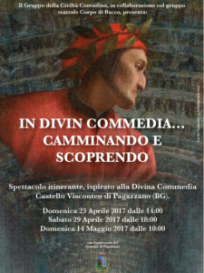 Pagazzano, spettacolo "In Divina Commedia...camminando e scoprendo" @ Castello Visconteo | Pagazzano | Lombardia | Italia