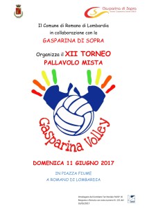 Romano, XII Torneo "Gasparina Volley" @ Piazza Fiume | Romano di Lombardia | Lombardia | Italia