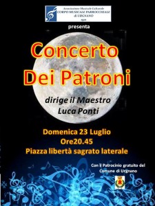 Urgnano, Concerto dei Patroni  @ Piazza Libertà (sagrato laterale) | Urgnano | Lombardia | Italia
