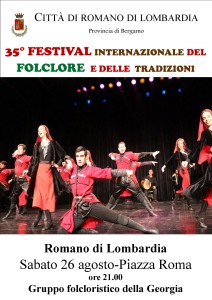 Romano, 35° festival internazionale del folclore e delle tradizioni @ Piazza Roma