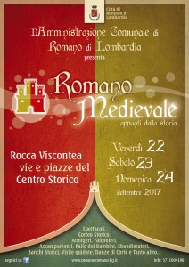 Romano, "Romano medievale" @ Rocca Viscontea, centro storico