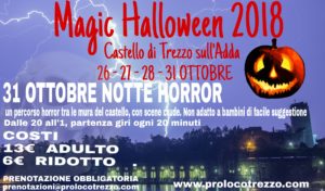 Trezzo sull'Adda, "Magic Halloween 2018" @ Castello di Trezzo sull'Adda | Trezzo sull'Adda | Lombardia | Italia