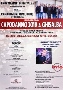 Ghisalba, Capodanno 2019 @ Area feste Ghisalba