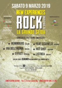 Calcio, 5^ edizione "New Experiences Rock" @ Cineteatro Astra, Calcio