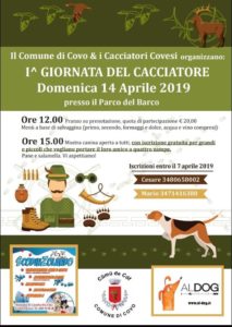 Covo, "prima giornata del cacciatore" @ Covo