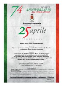 Romano di Lombardia, 74° anniversario della liberazione @ Romano di Lombardia