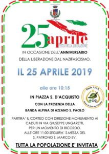 Cavernago, Festa della Liberazione @ Cavernago