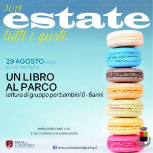 Bolgare, Lettura per bambini "Un libro al parco" @ Parco Nochetto, Bolgare