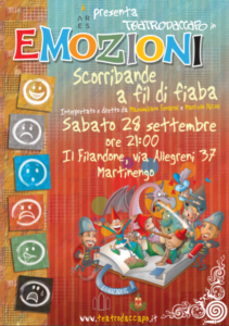 Martinengo, Spettacolo "Emozioni. Scorribande a fil di fiaba" @ Martinengo, Filandone