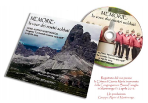 Martinengo, Presentazione raccolta musicale del Gruppo Alpini @ Martinengo, Sala consiliare del Filandone