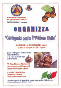 Torre Pallavicina, castagnata con la protezione civile @ Torre Pallavicina, sagrato di Santa Maria 
