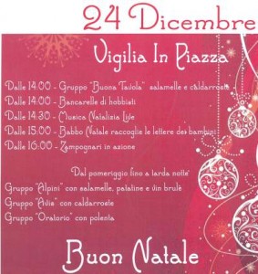 Vigilia in piazza @ Ghisalba