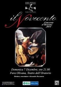 Concerto d'inverno "Il novecento" @ Teatro dell'oratorio di Fara Olivana