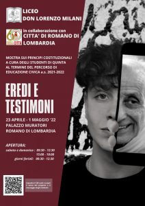 Mostra sui principi costituzionali - "Eredi e testimoni" @ Romano di Lombardia